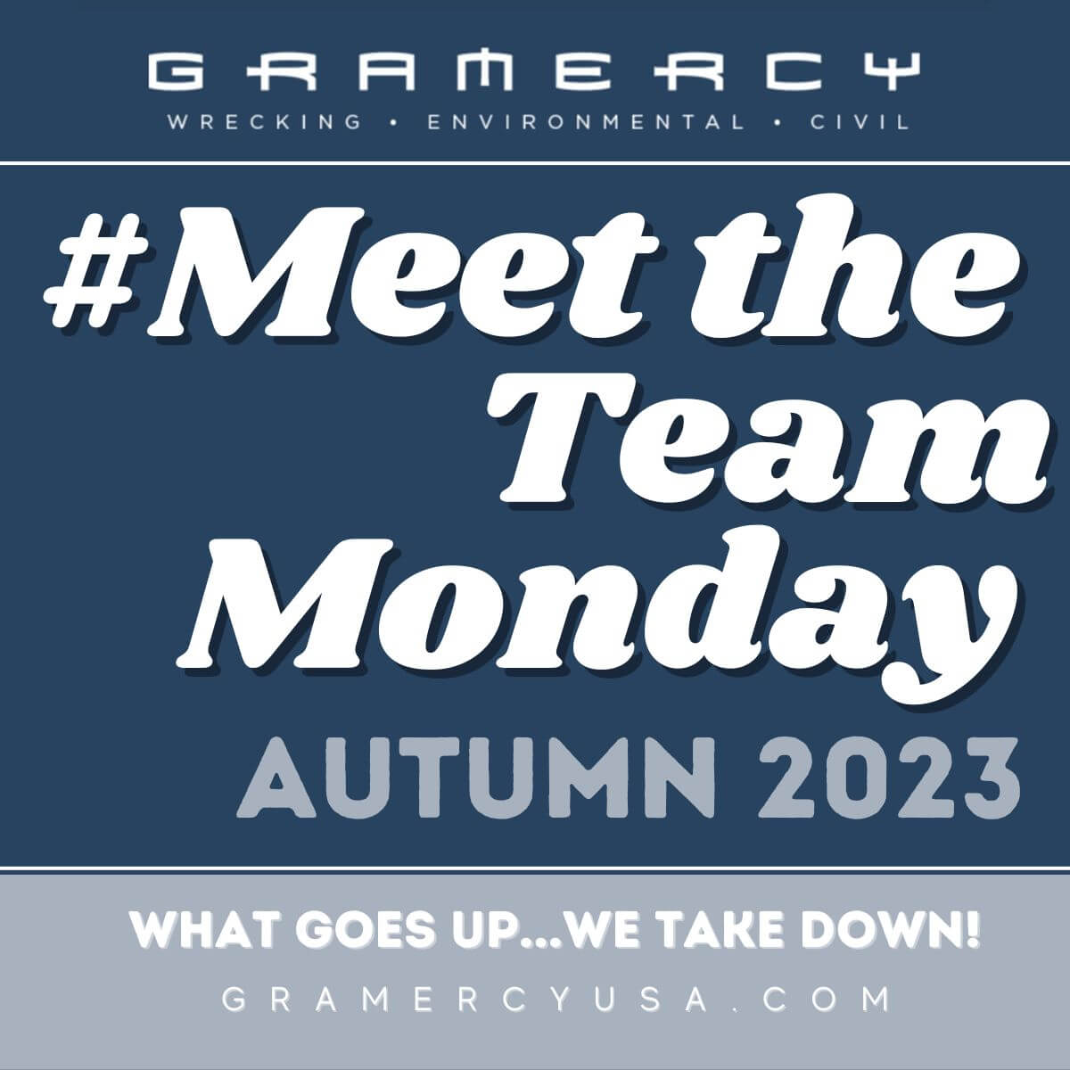 Meet the Team Monday profiles for Autumn 2023